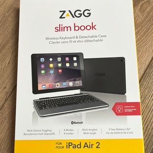 ZAGG slimbook wireless keyboard and case for iPad Air 2